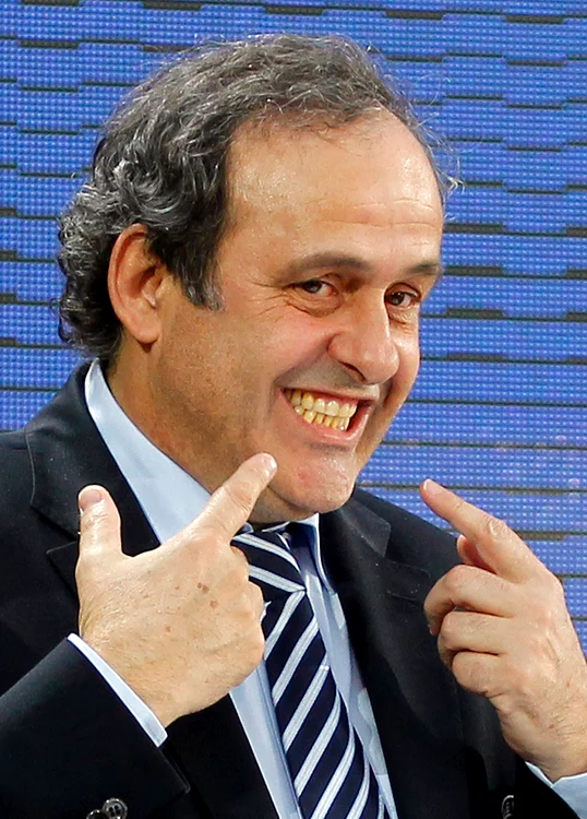Șeful UEFA, Michel Platini