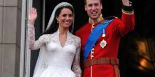 Prinţul William și ducesa de Cambridge, la nunta lor, anul trecut