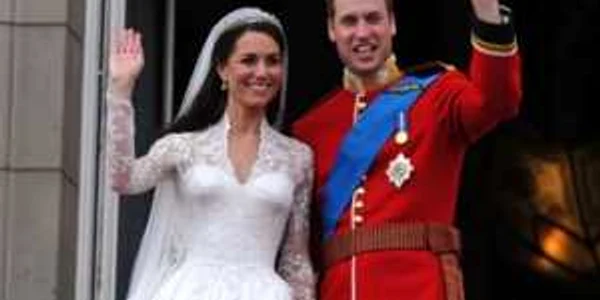 Prinţul William și ducesa de Cambridge, la nunta lor, anul trecut 