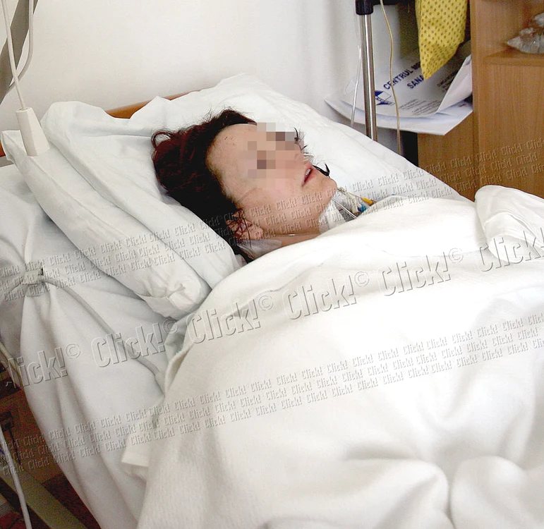 
    Medicii spun că femeia a  suferit răni grave care  i-au pus viaţa în pericol (Fotografii: Dana Mihai)  