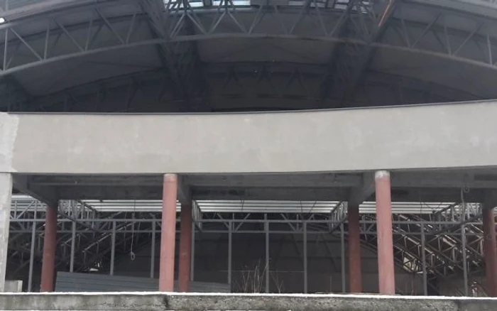 Arena Politehnicii din Timişoara se construieşte de zece ani FOTO Ş.Both