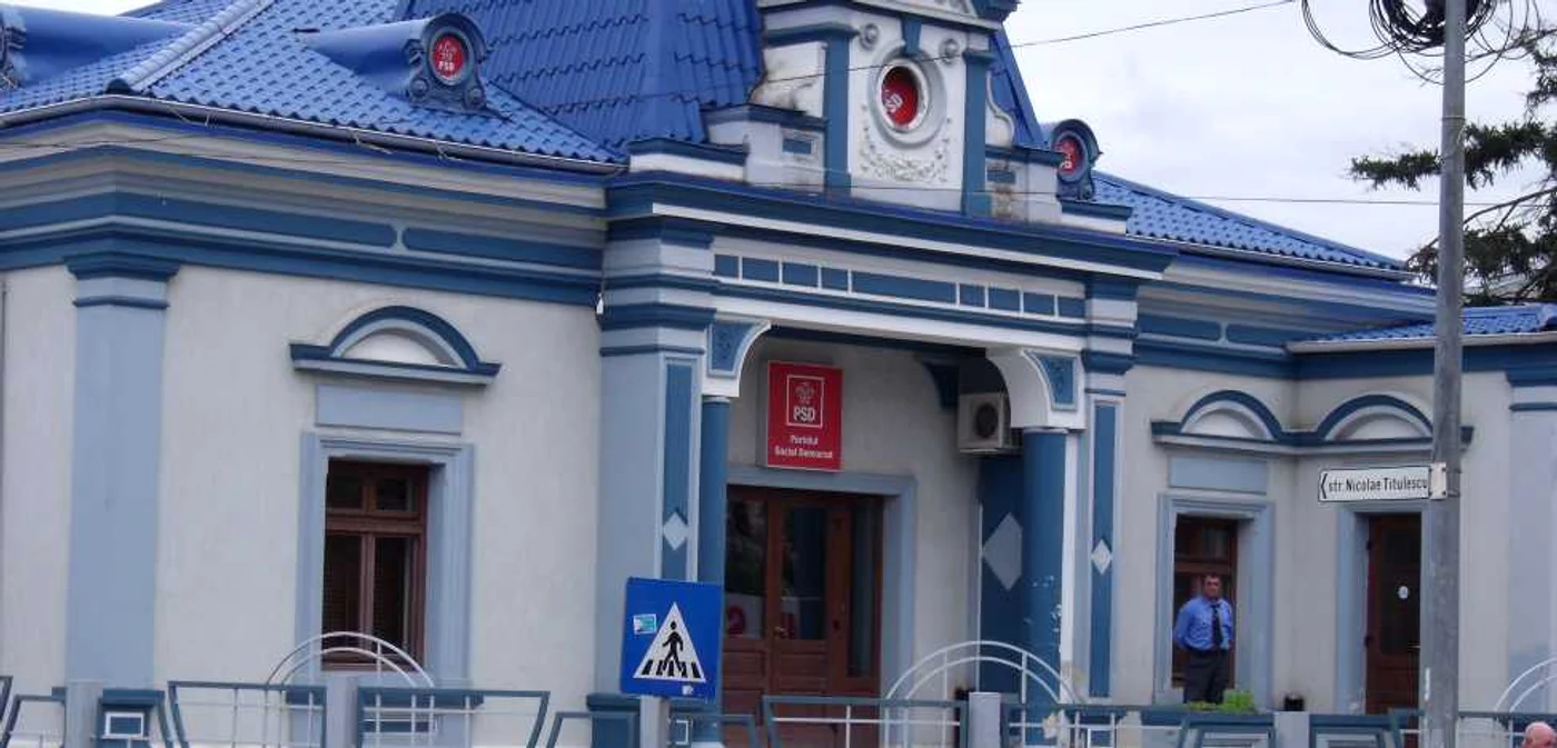 Sediul PSD este un imobil al Consiliului Judeţean şi este păzit din bani publici