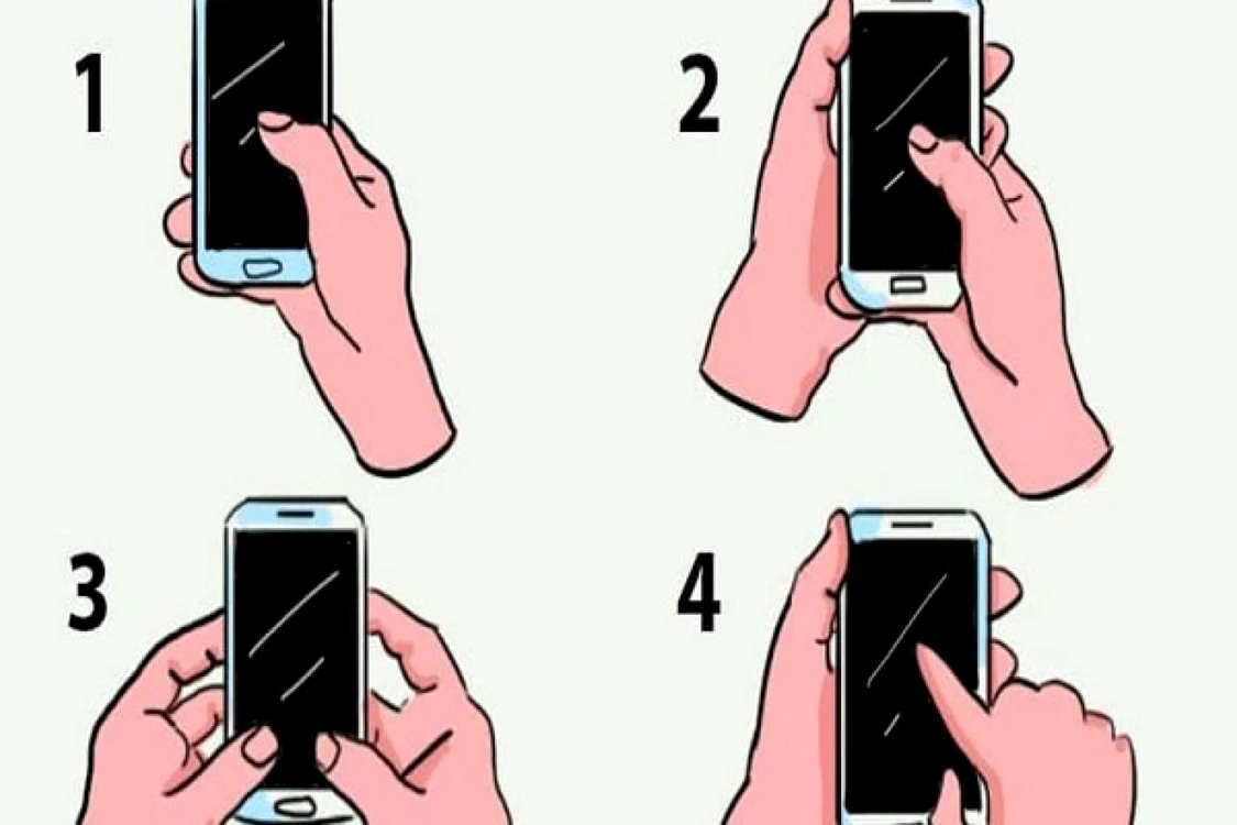 Tu cum ţii telefonul în mână? Iată ce spune asta despre personalitatea ta