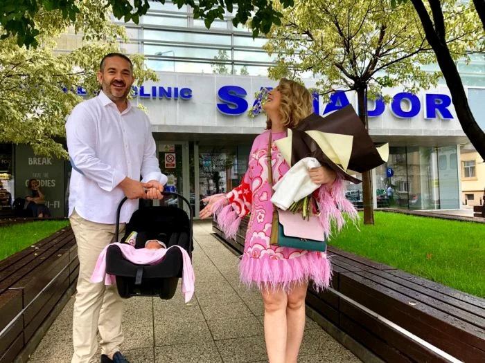 
    Alessandra Stoicescu a fost externată din spital Foto: Arhivă personală  