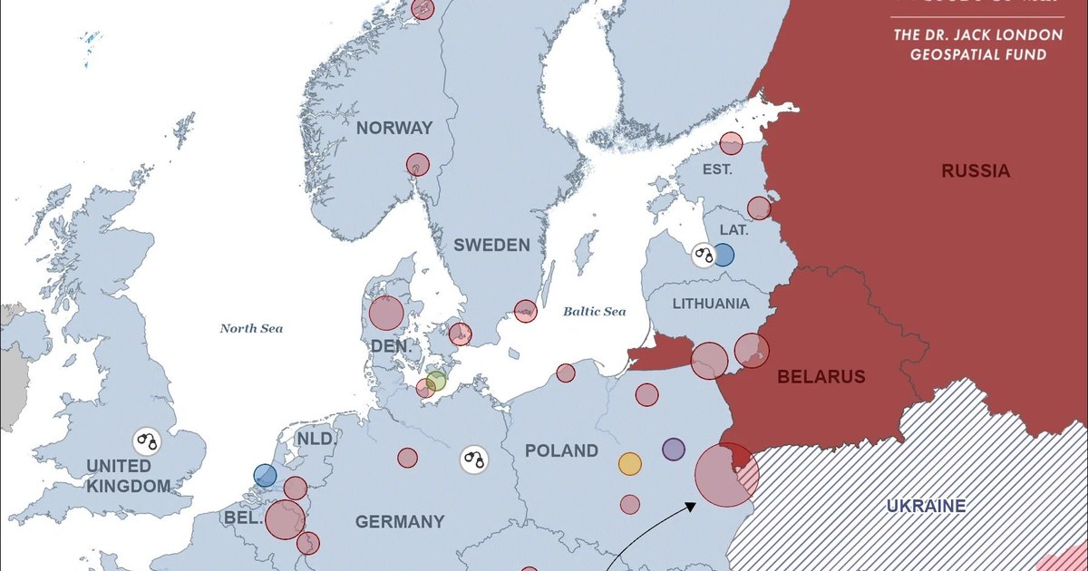 România pe harta ISW a operațiunilor Rusiei