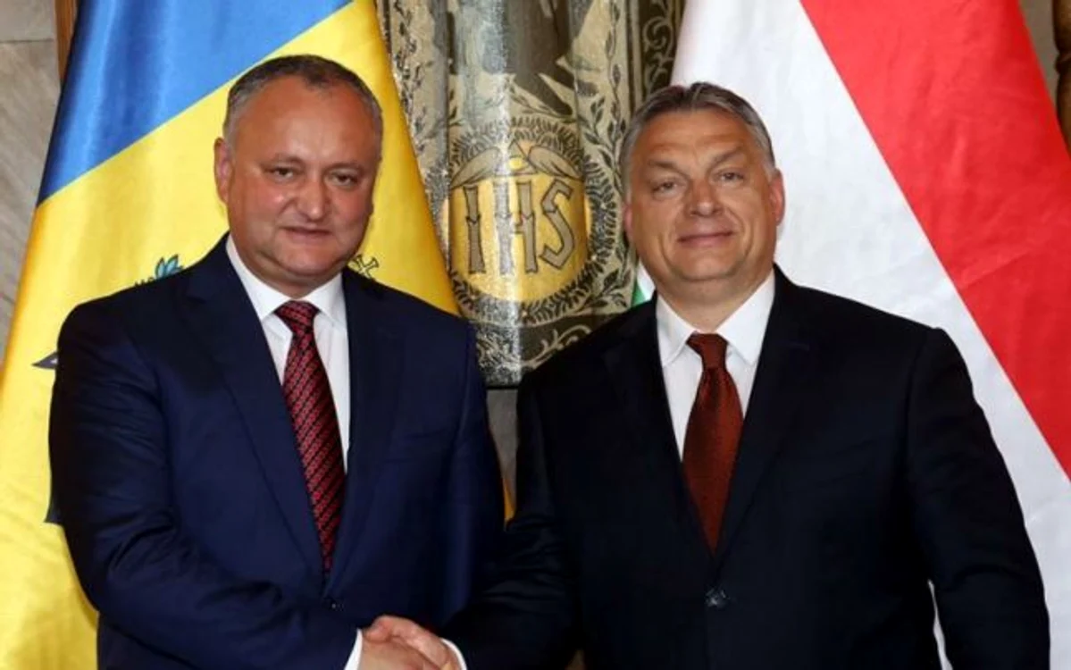 Igor Dodon si Viktor Orban