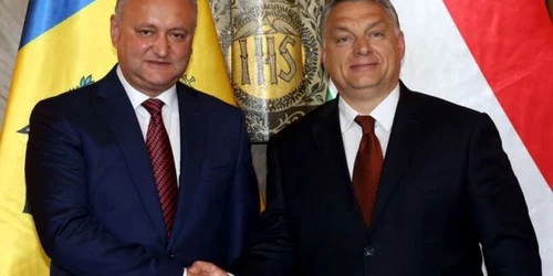 Igor Dodon si Viktor Orban