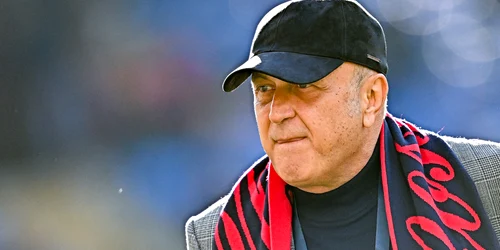 Dan Șucu, la meciul de Serie A dintre Genoa și Parma. FOTO Getty Images