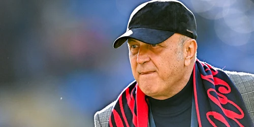 Dan Șucu, la meciul de Serie A dintre Genoa și Parma. FOTO Getty Images