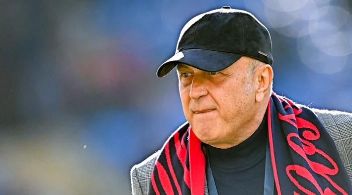 Dan Șucu este acționar principal la clubului rossoblu. Foto Getty images 