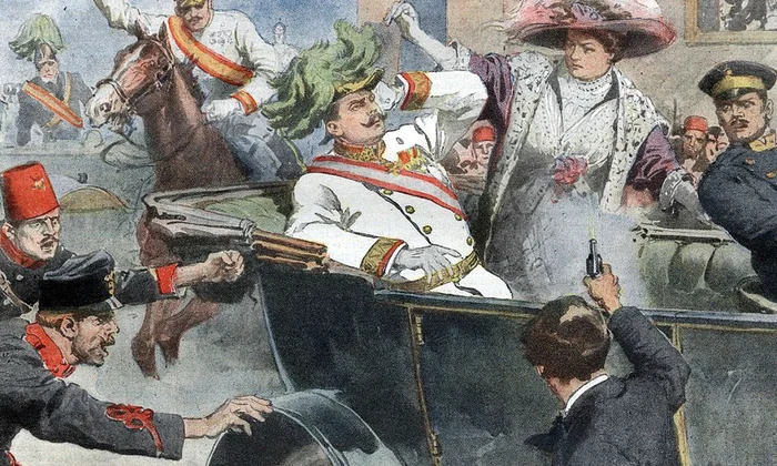 Calendar 28 iunie: 1914   Atentatul de la Sarajevo: Arhiducele Franz Ferdinand al Austriei a fost împușcat  jpeg