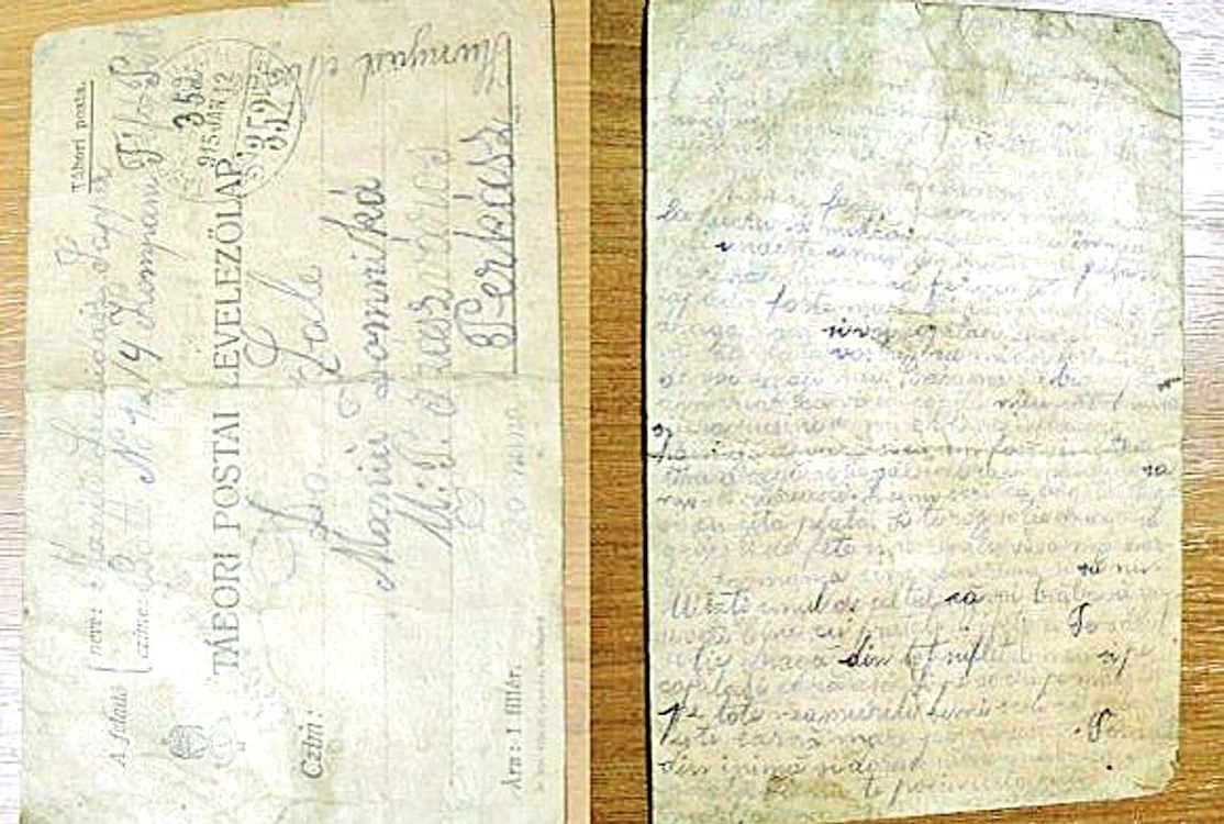 Aceasta e ultima scrisoare primită de Domnica de la bărbatul iubit