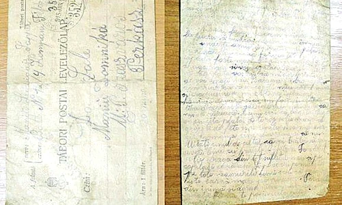 Aceasta e ultima scrisoare  primită de Domnica de  la bărbatul iubit jpeg
