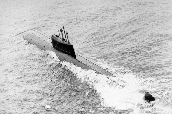 Submarinul sovietic K-278 (foto: U.S. Navy / Wikimedia Commons)