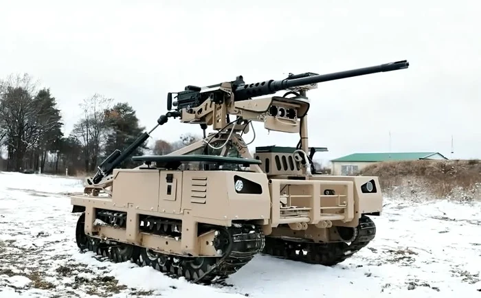 VIDEO Ucraina testează „infanteria robotică”. Cum a fost oprită înaintarea rusă cu o dronă cu mitralieră controlată de la distanță