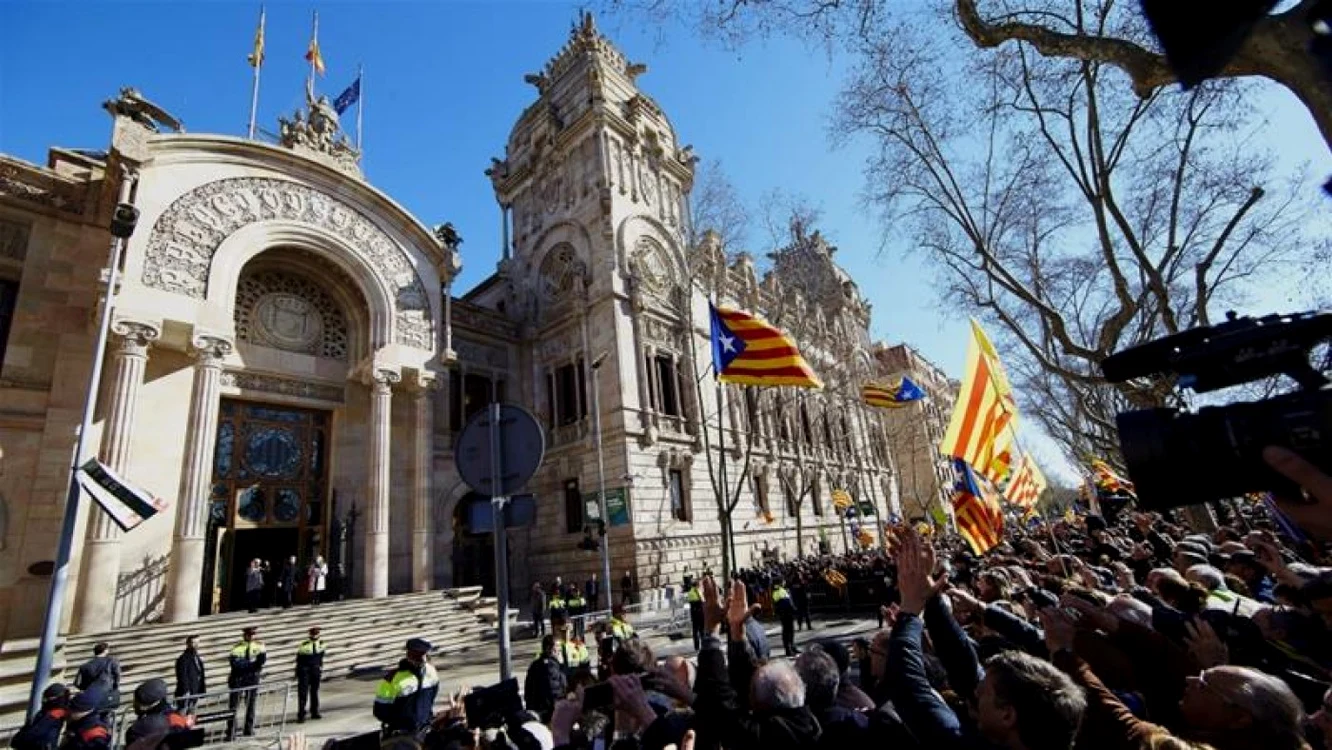 Miting ]n sprijinul lderului catalan Artus Mas FOTO EPA