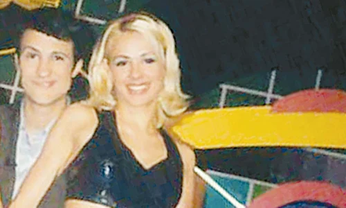 Șerban Huidu și Catrinel Sandu în 2001 jpeg