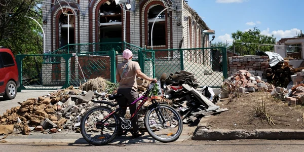 Război în Ucraina - ziua 117 - Druzhkivka - 20 iun 2022 / FOTO Getty Images