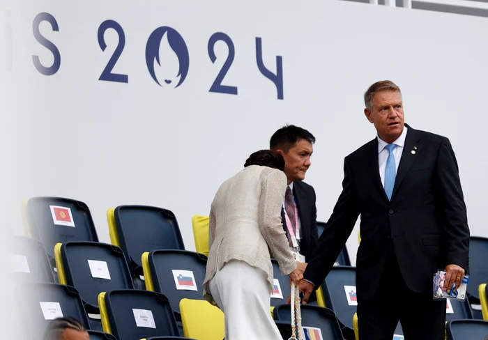 Klaus Iohannis, printre cei 80 de șefi de stat prezenți la deschidere. Foto AFP