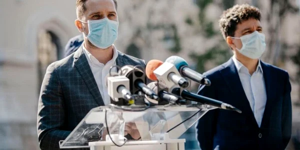 Stelian Bujduveanu si Nicusor Dan foto Facebook