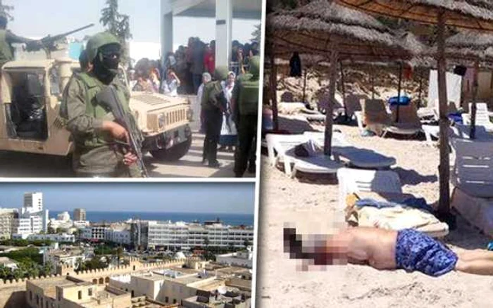 Atentatul terorist din Tunisia (26 iunie 2015), soldat cu maortea a 39 de turişti, a fost revendicat de Statul Islamic FOTO via the mirror