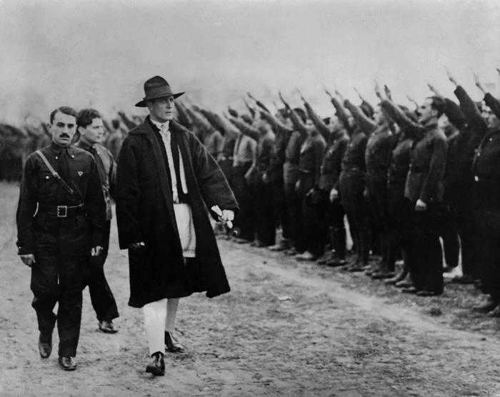 Liderul Mișcării Legionare, Corneliu Zelea Codreanu. FOTO: Getty Images