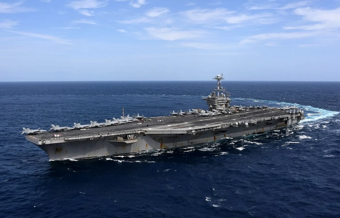 Portavionul Truman a primit ordin să vegheze în Marea Neagră. Sursa: Pentagon.