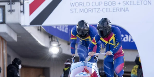Mihai Cristian Tentea şi Nicolae Ciprian Daroczi la Jocurile Olimpice de la Beijing FOTO EPA-EFE