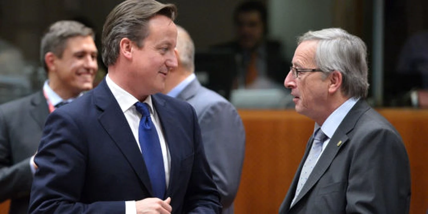 David Cameron vs. Jean Claude Juncker