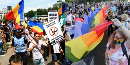 marsul normalitatii marsul pride foto colaj arhiva