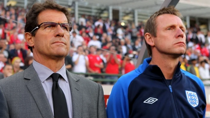Capello și Pierce, pe banca naționalei, la Campionatul Mondial din Africa de Sud 2010