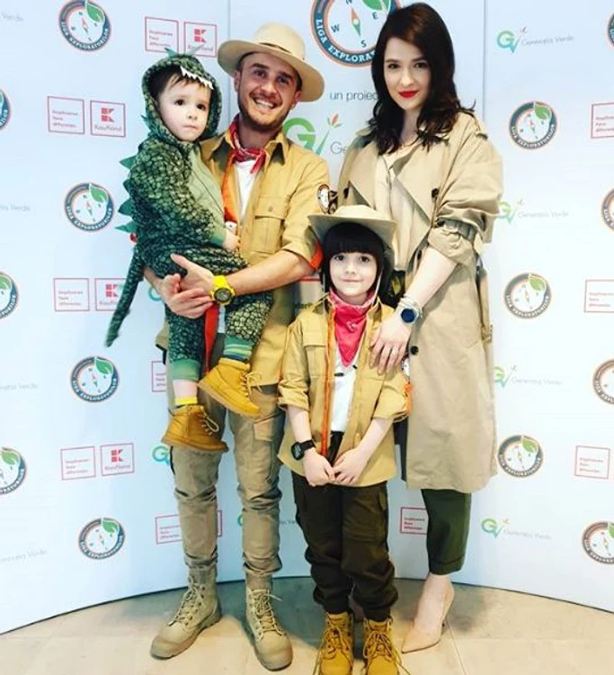 Șerban Copoț și-a transformat și familia în „exploratori”