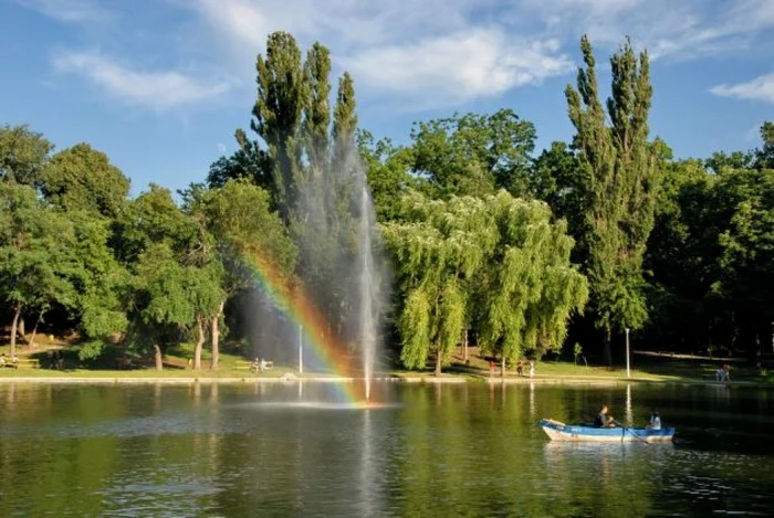 Parcul Romanescu a fost amenajat în stil romantic. Foto: Victor C. Boldîr