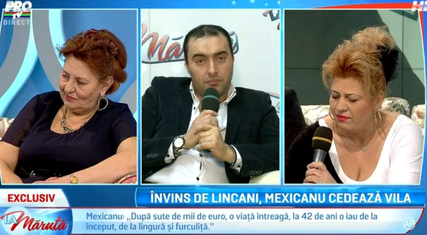 Cearta dintre invitaţii săi i-a dat dureri de cap lui Măruţă