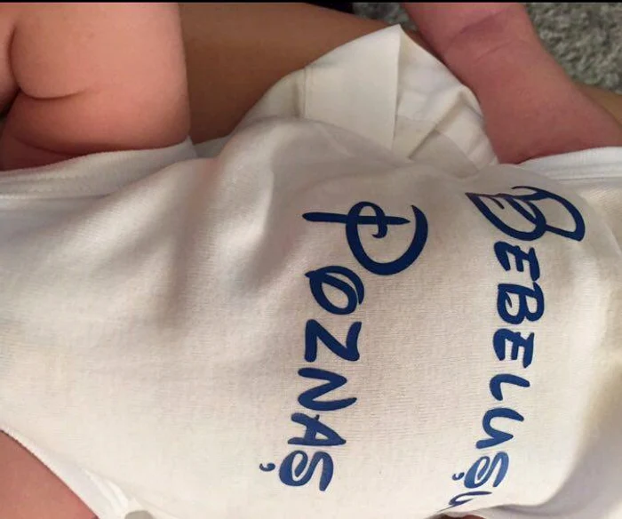 Milan Cristian are hăinuţe personalizate cu mesaje amuzante