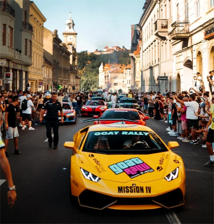 Mașinile cu sute de cai putere au făcut furori la Brașov