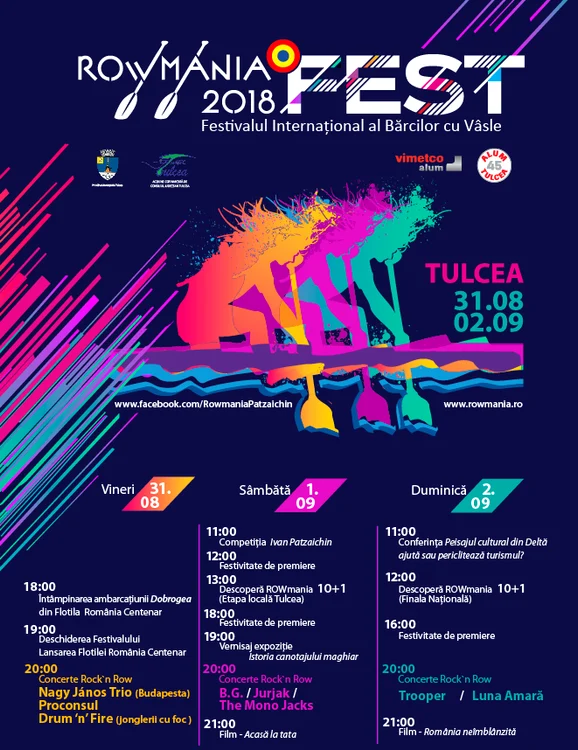 Tulcea și RowmaniaFEST sărbătoresc Unirea png