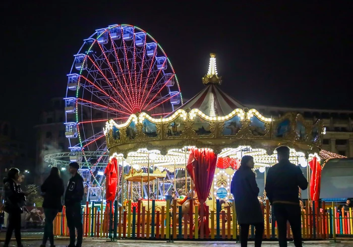 Iluminatul festiv va fi oprit miercuri seară / Foto: Arhivă