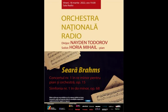Seara Brahms – 125 de ani de la trecerea în neființă jpeg