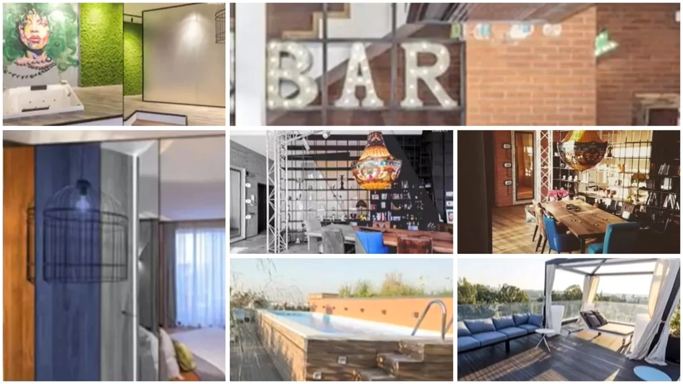 Așa arată penthouse-ul în care locuiește Delia și soțul ei / foto: Colaj Click!