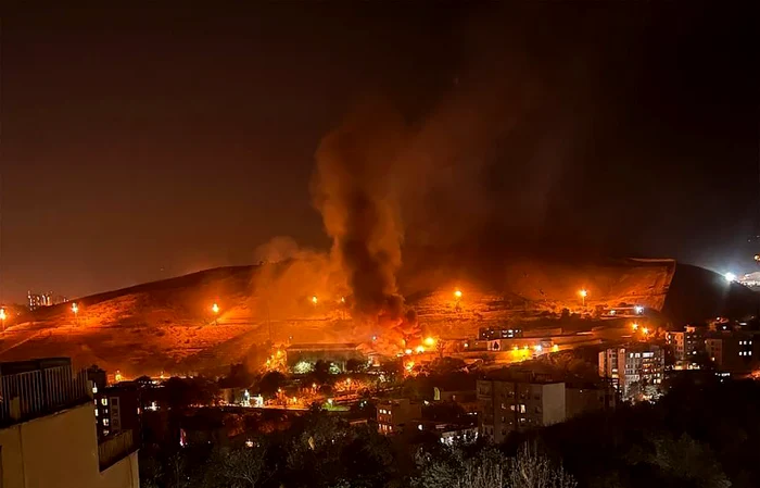 Patru persone rănite în incendiul de la închisoarea Evin se află în stare gravă FOTO Profimedia