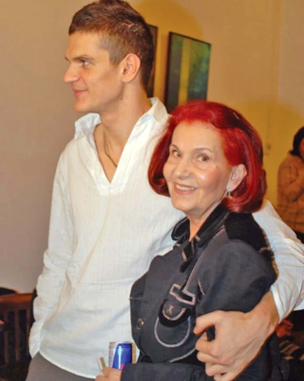 Tudor Chirilă, alături de mama lui