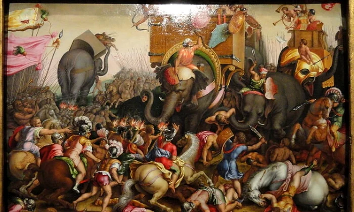 800px The Battle of Zama, after 1567, after Cornelis Cort, Netherlandish   Art Institute of Chicago   DSC09738 jpg
