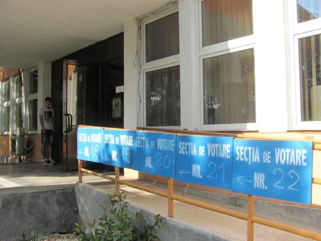 Timişorenii nu se înghesuie la vot FOTO Ştefan Both