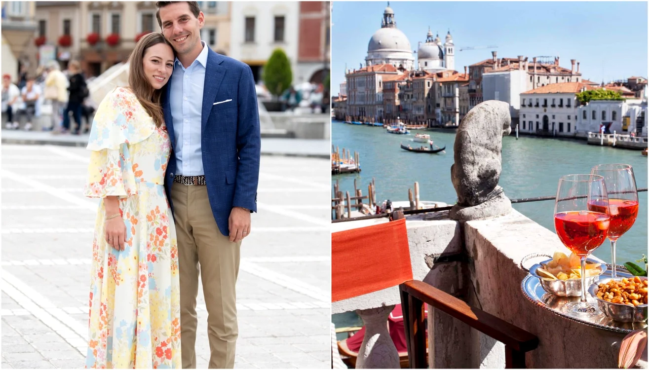Alina Maria si Nicolae al Romaniei la Venetia jpg