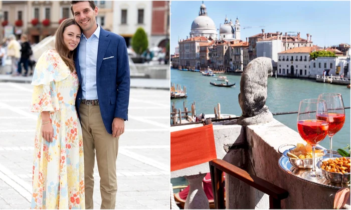 Alina Maria si Nicolae al Romaniei la Venetia jpg