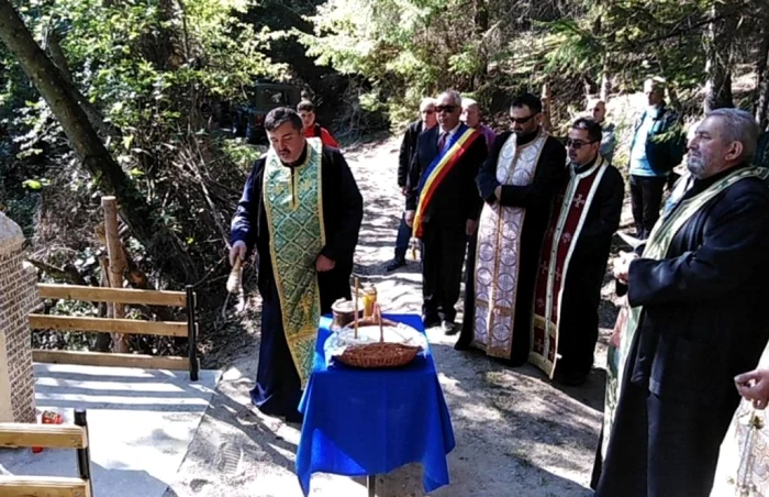 O cruce a fost amplasată lângă locul unde a fost ucis boierul Ioan Lerescu FOTO ziaruldinmuscel.ro