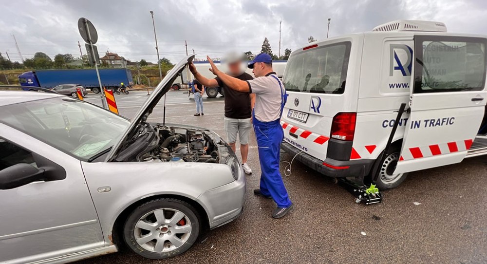 44% dintre mașinile controlate în trafic de RAR au avut deficienţe tehnice majore