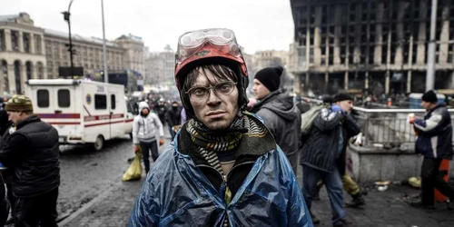 20 februarie - Proteste Kiev Ucraina FOTO AFP/Mediafax