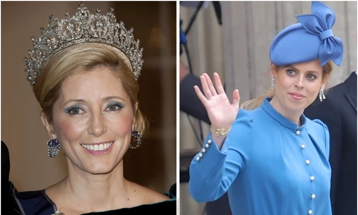 Prințesa Marie Chantal a Greciei și Prințesa Beatrice de York   Profimedia jpg